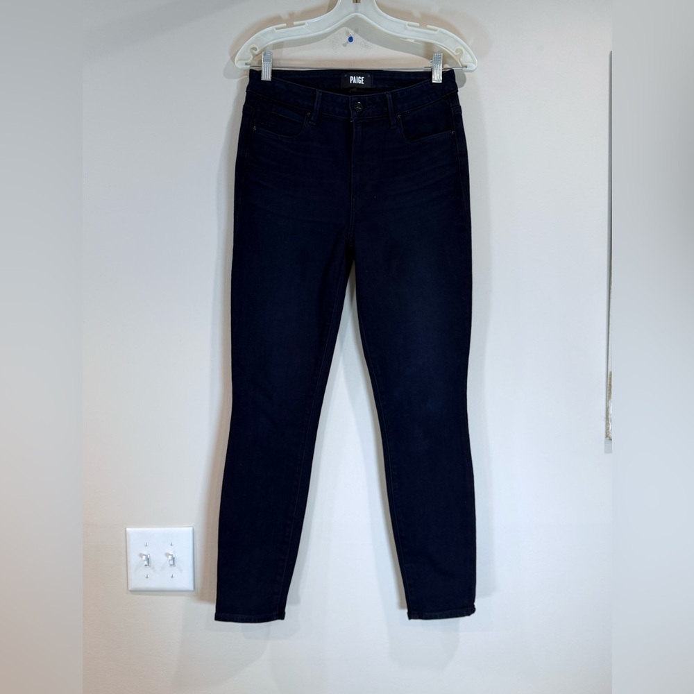 🔥PAIGE Women’s Dark Blue Skinny Jeans Size 27🔥